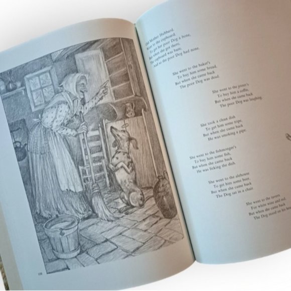 Marguerite de Angeli's Book of Nursery and Mother Goose Rhymes - Picture 2 of 4